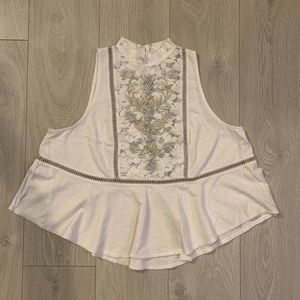 Women's Free People babydoll tank top blouse